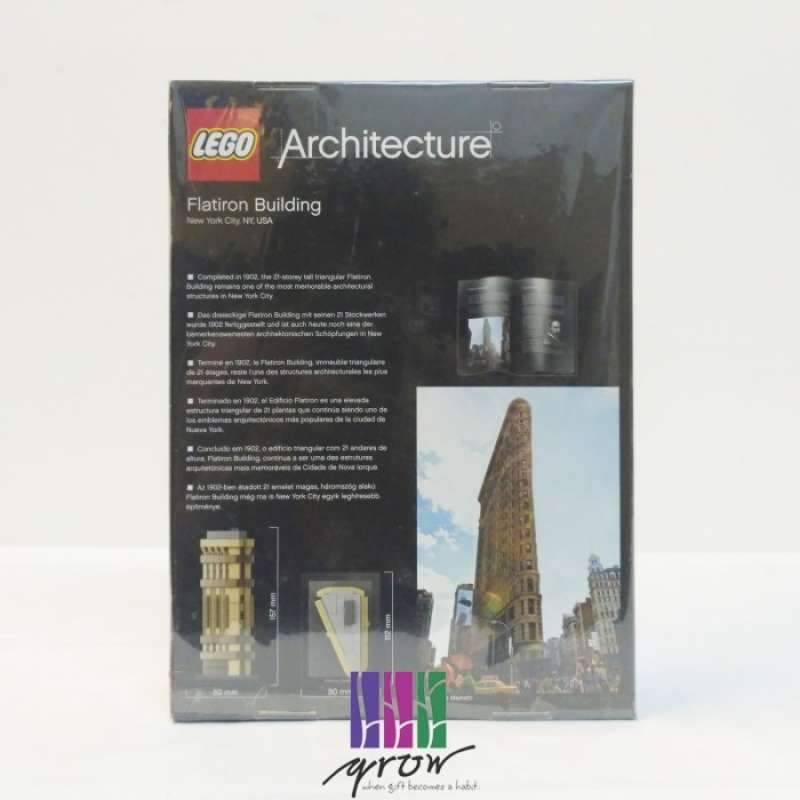 Lego architecture flatiron building 21023 cheap