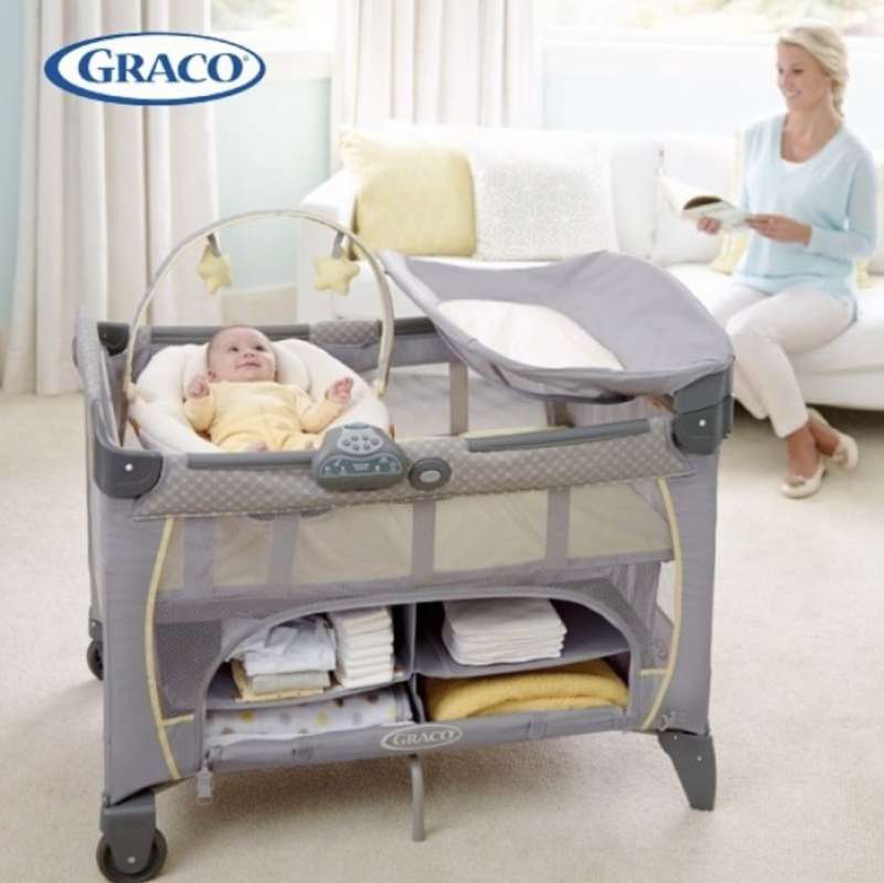 Graco pack n play newborn napper dlx top