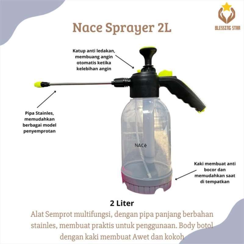 Jual alat semprotan disinfektan 2 liter hand sprayer tanaman spray di  Seller Ryleee Shop - Wanasari, Kab. Bekasi