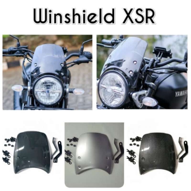 Jual Windshield Xsr 155 Nemo Winsil Xsr 155 Visor Yamaha Xsr 155 Nemo Di Seller Cemara Shop Tegal Alur Kota Jakarta Barat Blibli