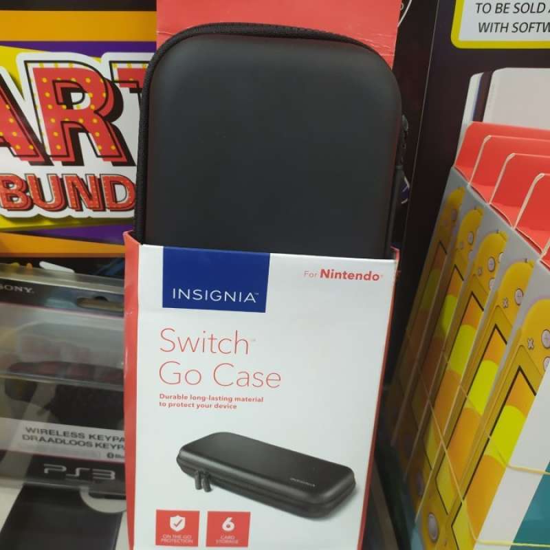 Promo Insignia Go Case For Nintendo Switch Hard Pouch Diskon