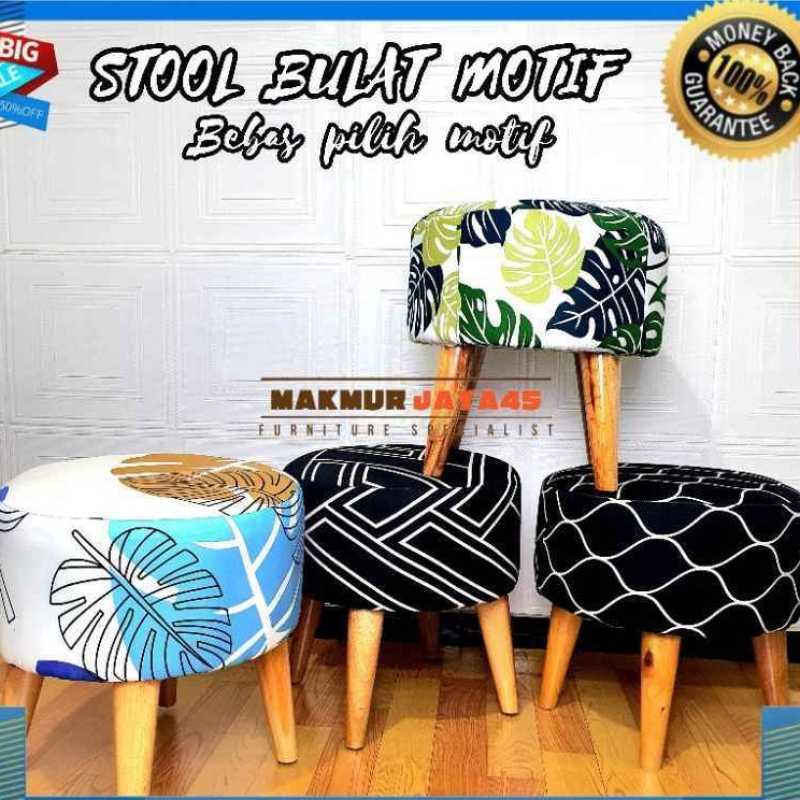 Jual TOP SELLER SOFA BENCH MINIMALIS BULAT KURSI STOOL SOFA
