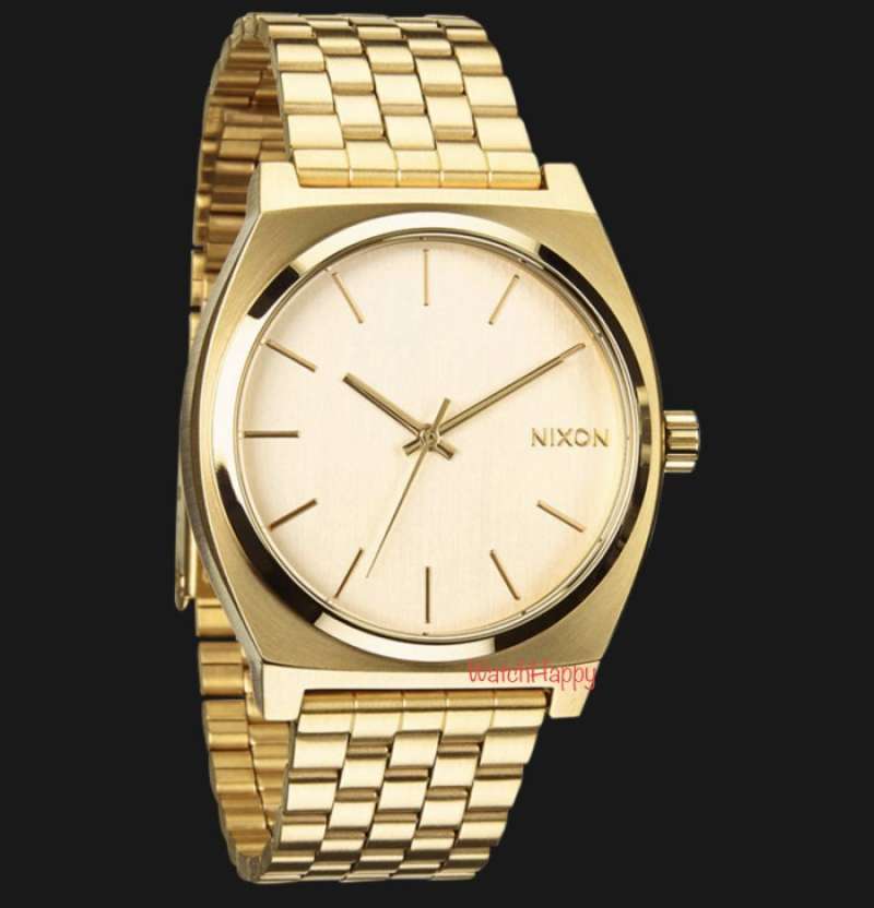 Promo WatchHappy Nixon A045511 Timer Teller Gold Metal Unisex 100