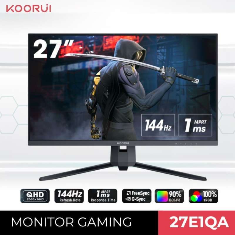Koorui 27E1Qモニター➕ white VESA 75x75mm（KOORUI Monitor