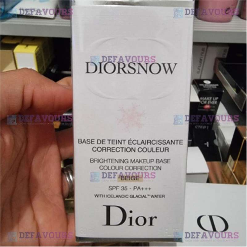 Diorsnow brightening makeup base 2025