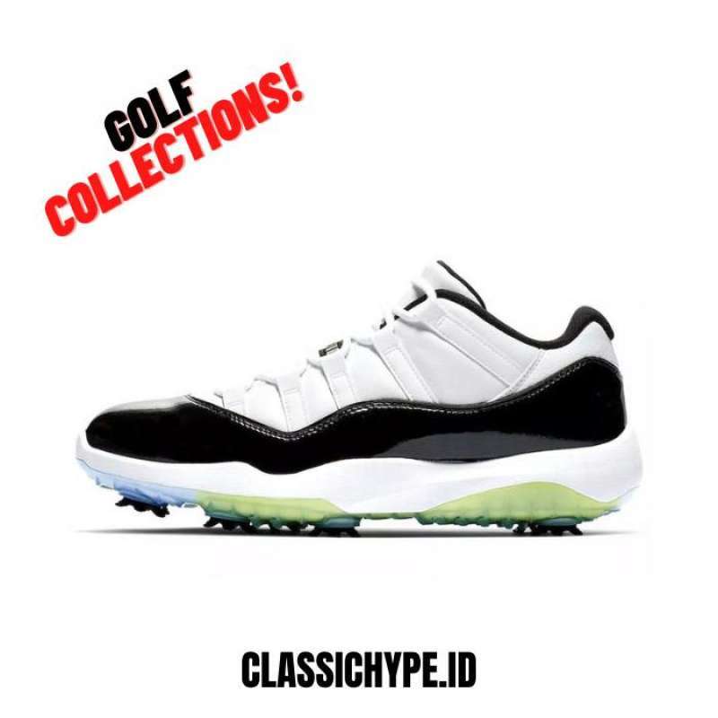 Jordan 11 low golf concord sales