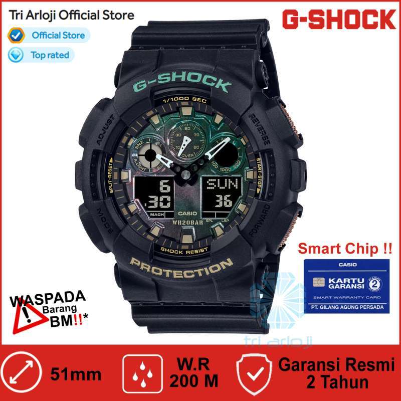 Promo Casio G shock Ga 100rc 1adr Jam Tangan Pria Gshock Ga100 Ga 100rc 1a Ga100rc Diskon 48 Di Seller Tri Arloji Official Store Senen Kota Jakarta Pusat Blibli