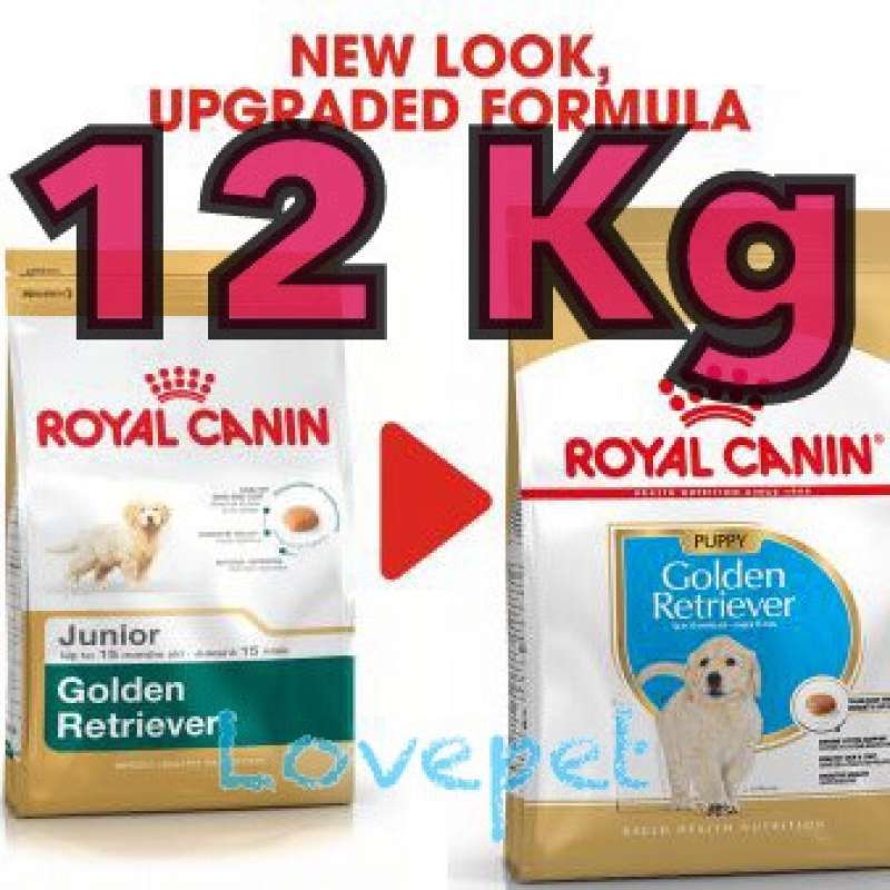 Promo Royal Canin Golden Retriever Puppy Junior 12Kg Diskon 29