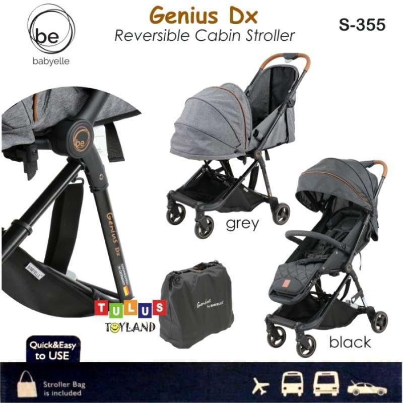 Stroller reversible shop cabin size