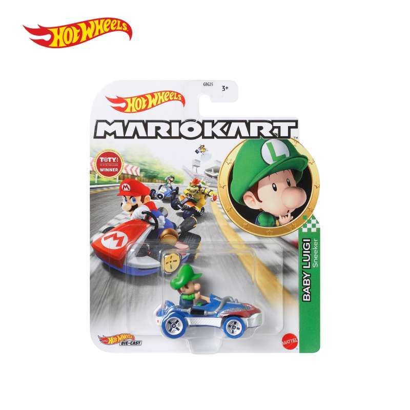 Promo Hot Wheels Baby Luigi Sneaky Cart 3 Years Old and Up GBG25
