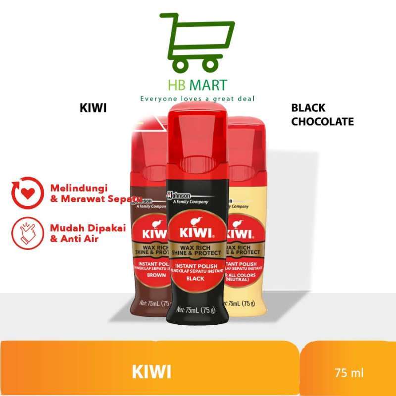 Jual KIWI WAX RICH SHINE PROTECT 75ML di Seller Happy Belly Mart