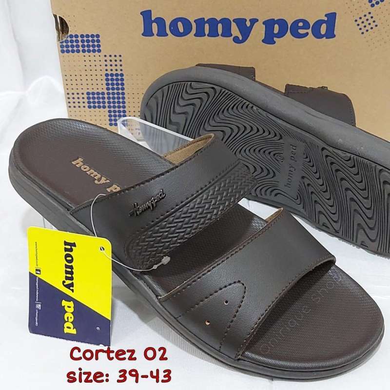 Jual Sandal Pria Homyped Original 41 Cortez02 Coklat Di Seller Onirique.shop Cileungsi Kab. Bogor Blibli