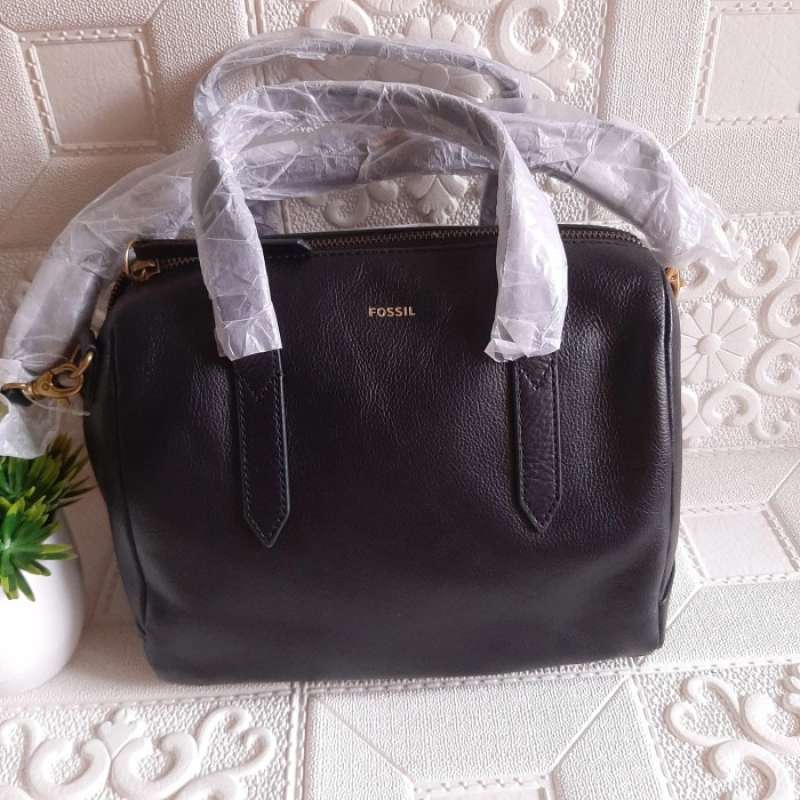 Fossil sydney satchel cheap midnight navy