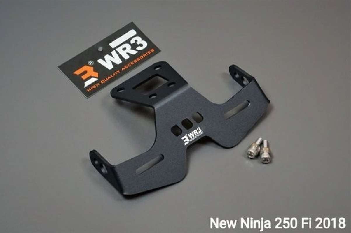 Promo Tail Tidy Wr3 Ninja 250 Fi 2018 Dudukan Plat Nopol Belakang