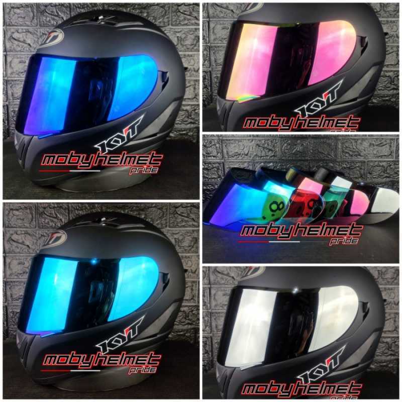 Promo Visor Helm Kyt Falcon Fr Iridium Custom Vendetta