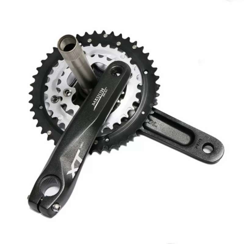 Jual meijun xt crankset triple crank set ht2 not shimano alivio