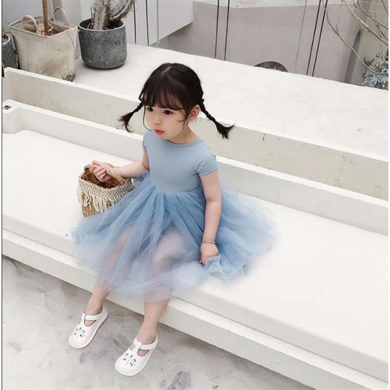 Blue dress deals korean style