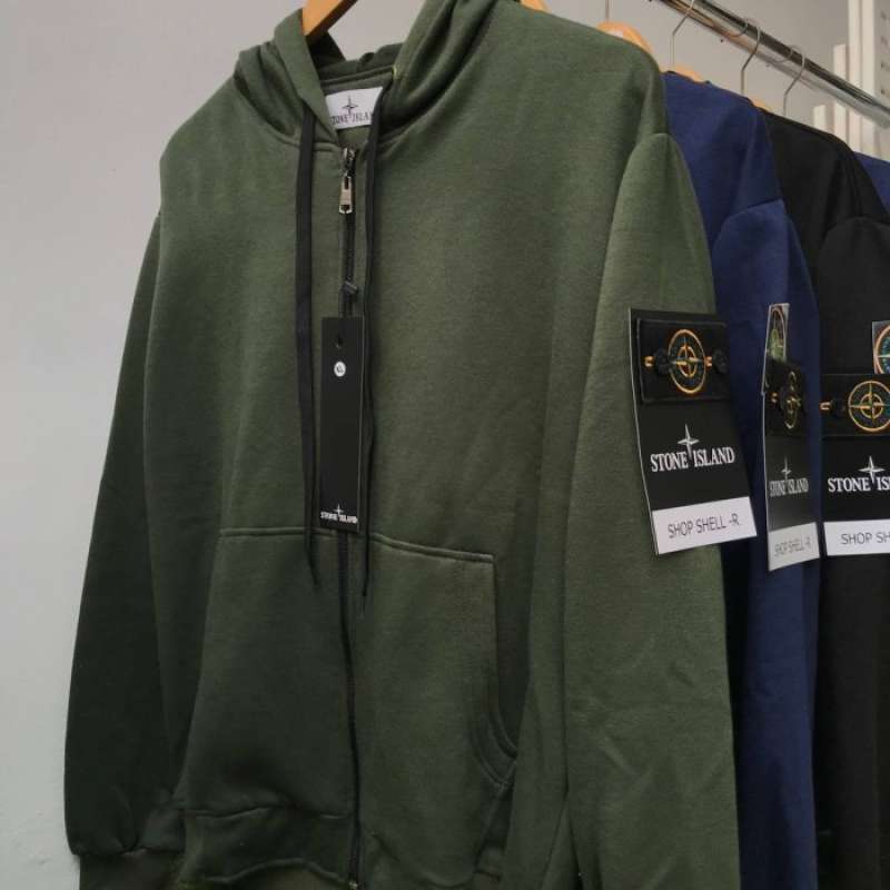 Jual Terbaru Zipper hodie stone island Original di Seller Plaza