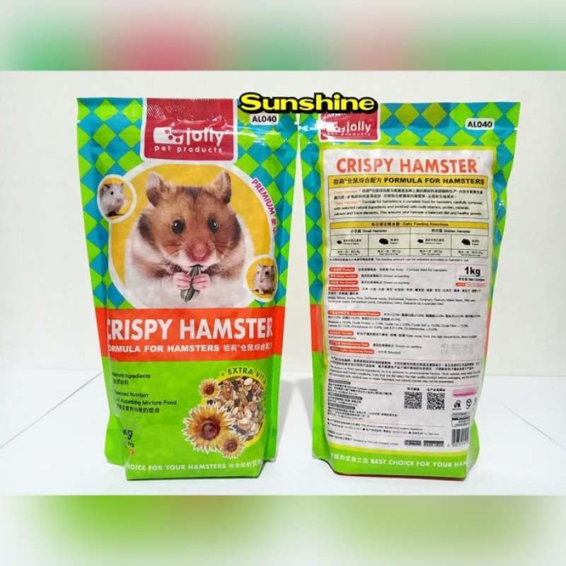 Jolly crispy hamster clearance