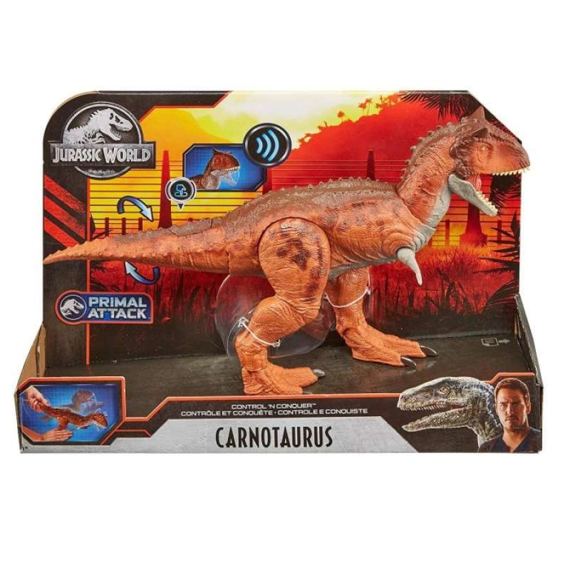 Promo Jurassic World Primal Attack Control N Conquer Carnotaurus