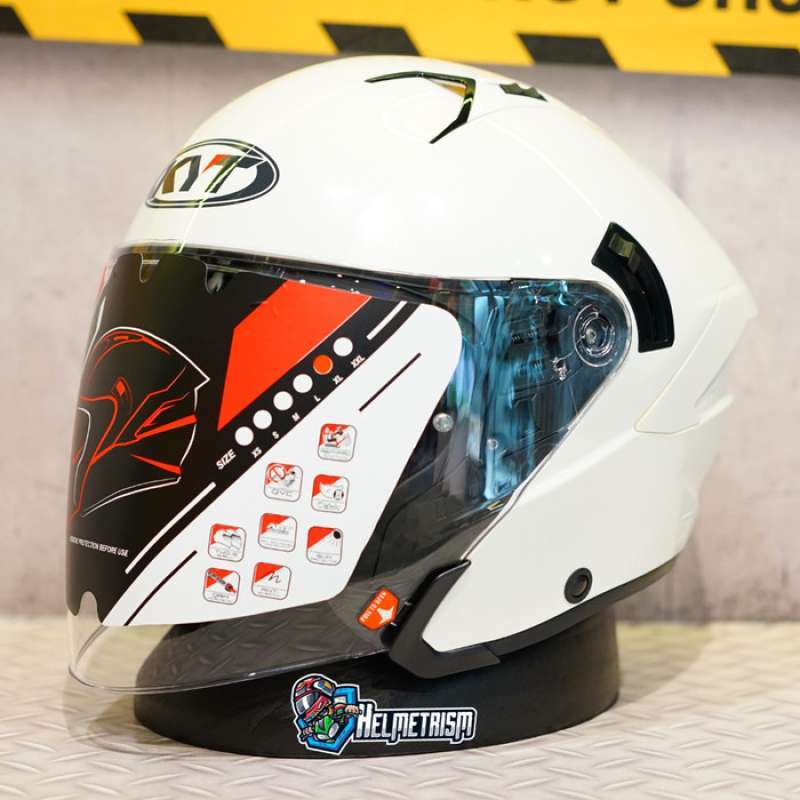 Motorcycle Helmet Kyt Nfj Half Face KYT NFJ XAVI SAKURA RACING