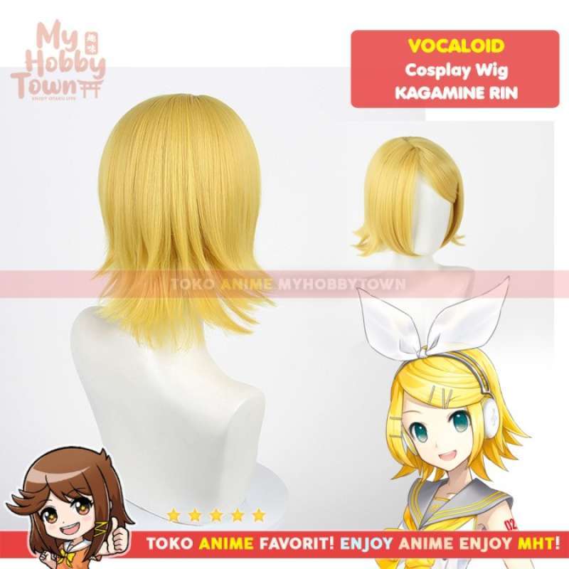 Blonde vocaloid sale wig