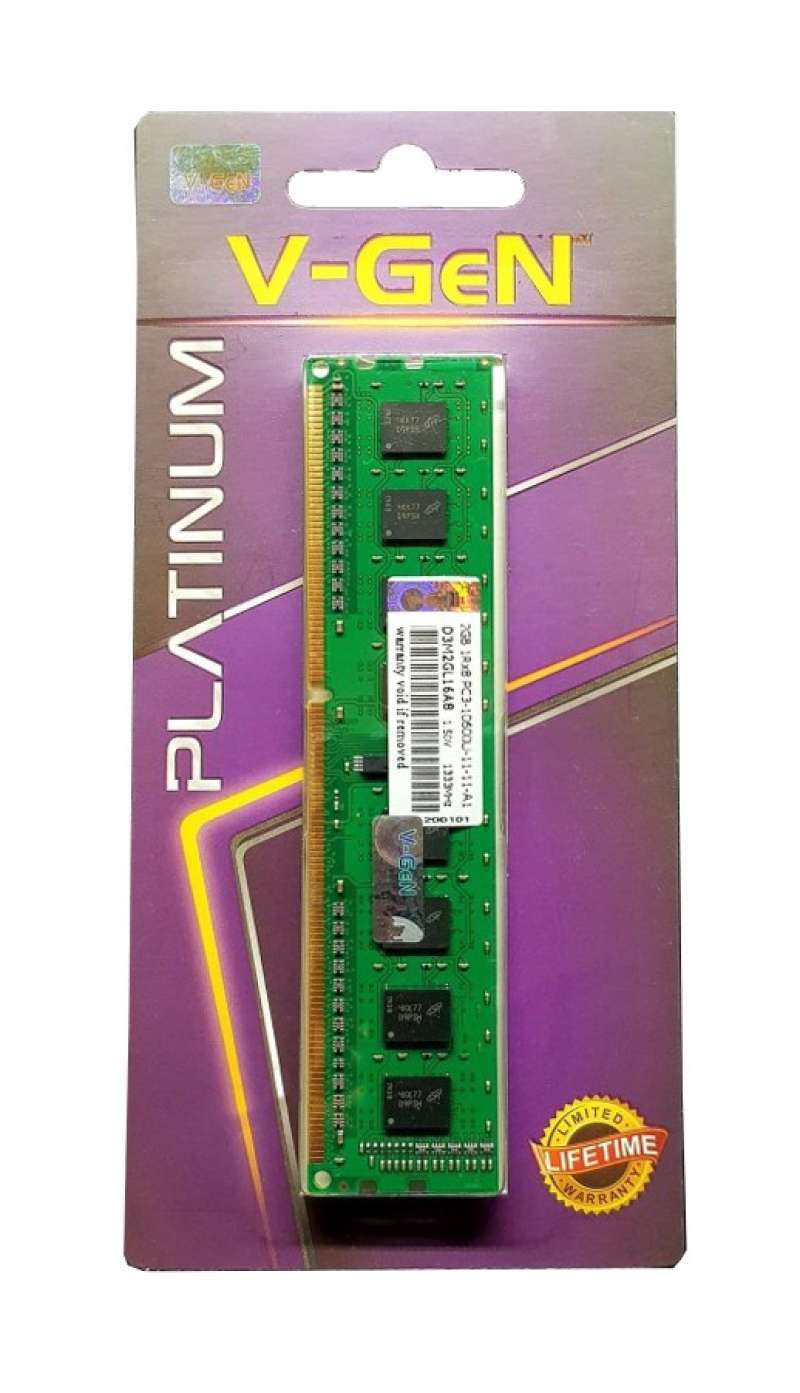 Promo Ram Ddr3 V Gen 2Gb Pc10600 1333Mhz Long Dimm Memory Pc Vgen