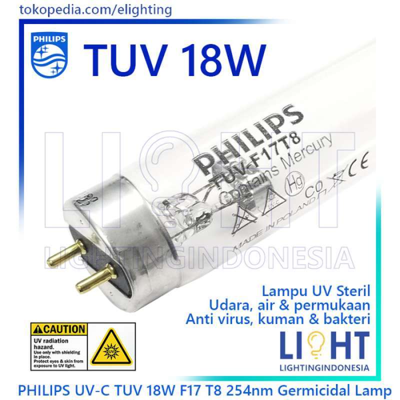 Philips tuv f17t8 sales