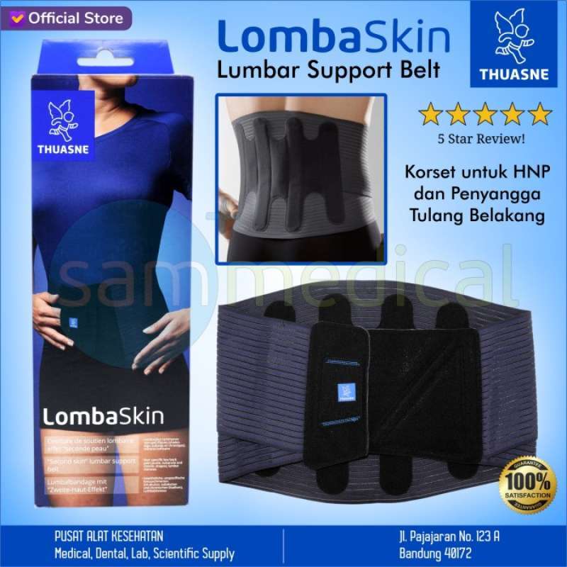 Promo Thuasne Lombaskin Lumbar Belt Korset Penyangga Tulang