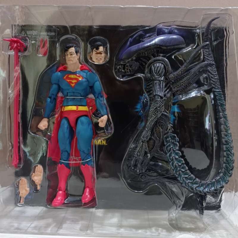 NECA 2019 Superman VS Alien SDCC Exclusive Action Figure