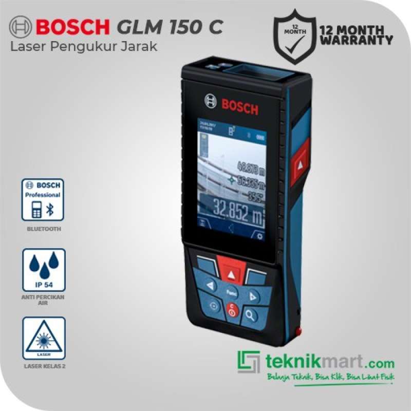 Bosch glm 150c 2025 laser distance meter