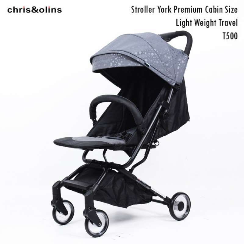 Promo ChrisOlins T500 Stroller York Premium Cabin Size Light