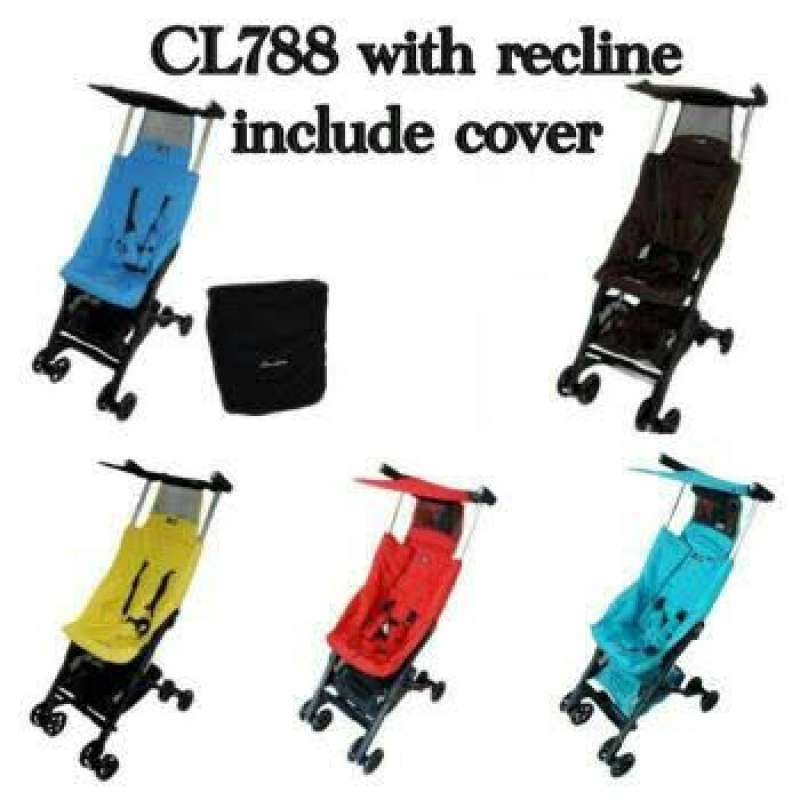 Promo Harga Grosir Stroller Cocolatte Pockit CL 788 free cover