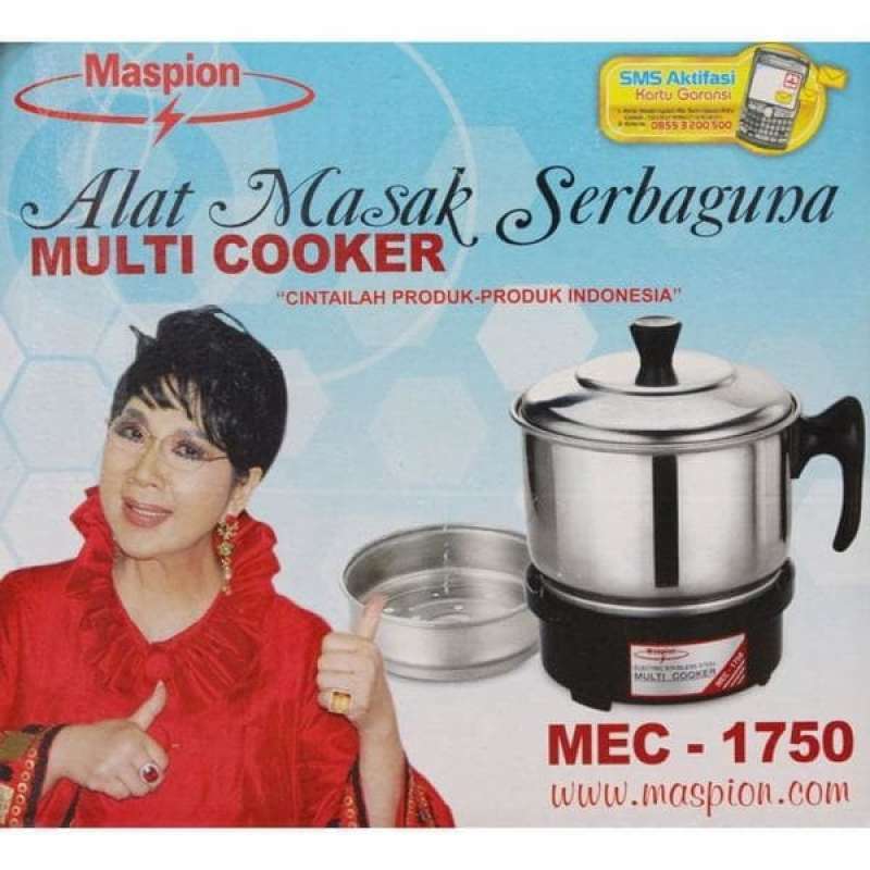 Maspion multi 2025 cooker mec 1750
