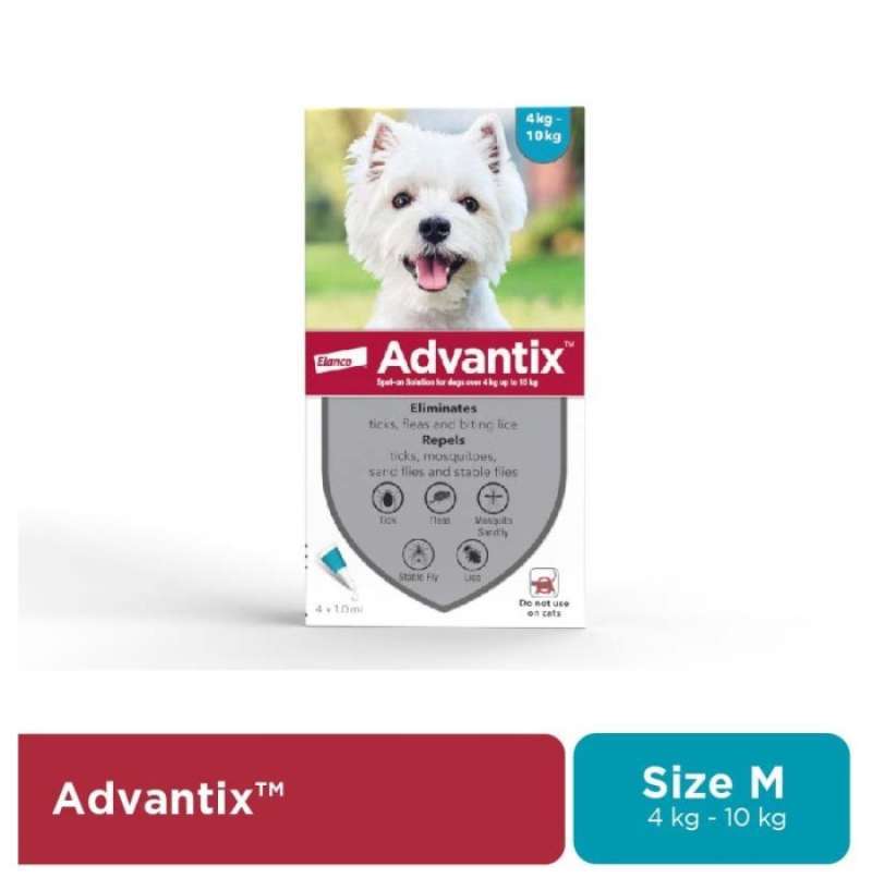 Advantix for Medium Dog 4kg 10kg 1 Tube