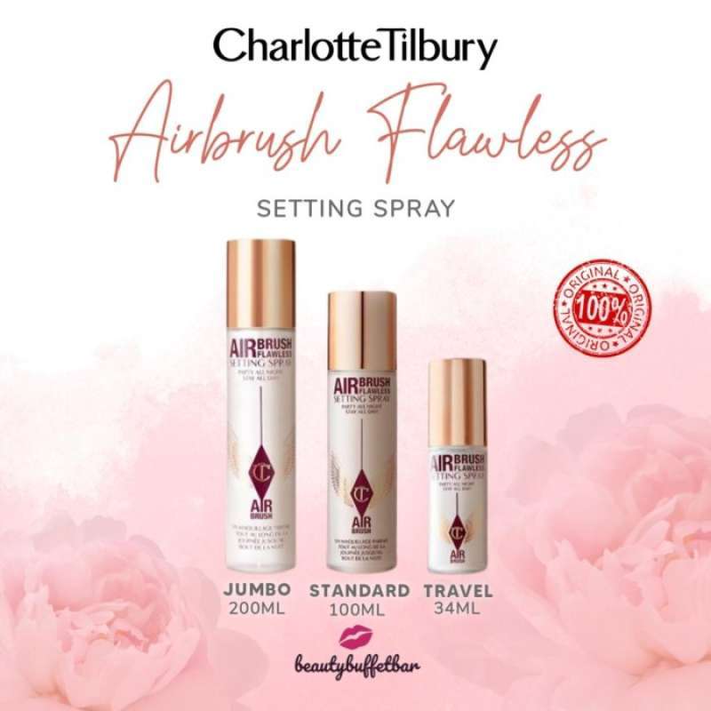 Charlotte Tilbury Airbrush Flawless Setting Spray Review -  SimplySarahJayneLoves