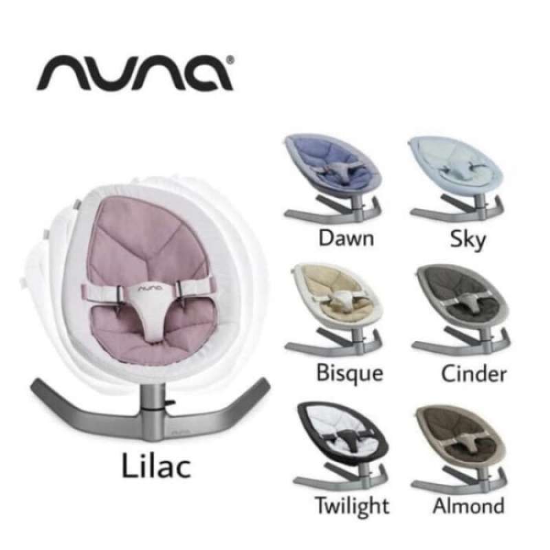 Promo Bouncer Nuna Leaf Twilight Bisque Multicolor Diskon 23