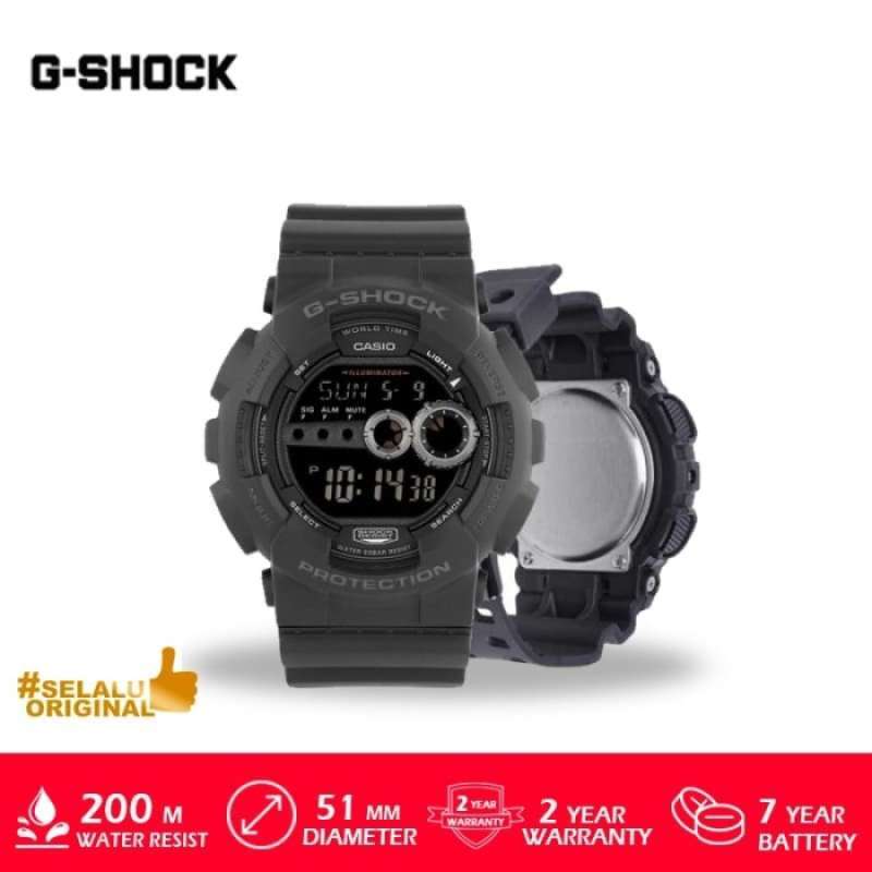 Harga g shock 2025 gd 100 original