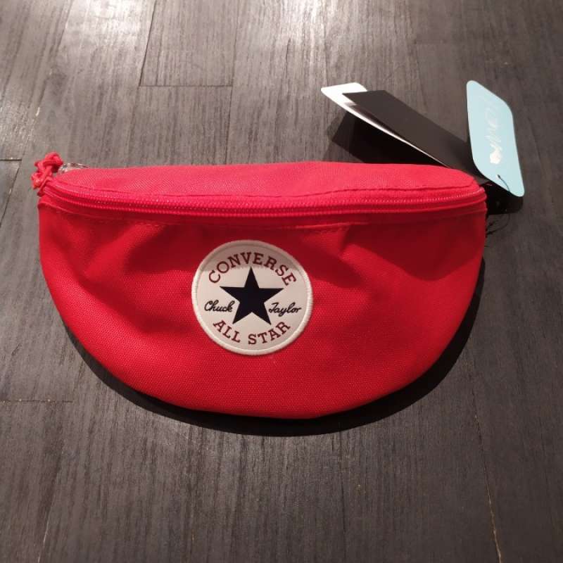 Jual Tas Converse Waistbag Waist Bag Red Original di Seller