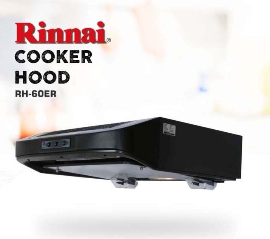 Promo COOKER HOOD RINNAI 60 CM 121 WATT - RH 60 ER Diskon 23% di Seller  TOKO AULYA 1 - Cipinang Besar Selatan, Kota Jakarta Timur | Blibli