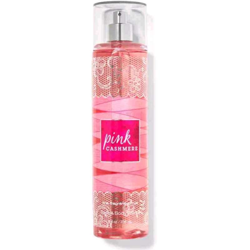 BATH BODY WORKS BBW PINK CASHMERE FINE FRAGRANCE BODY MIST 236 ML PEWANGI  BADAN