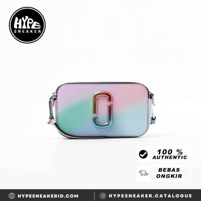 Jual Tas MARC JACOBS SNAPSHOT TIE DYE RAINBOW 18X10X6CM 100
