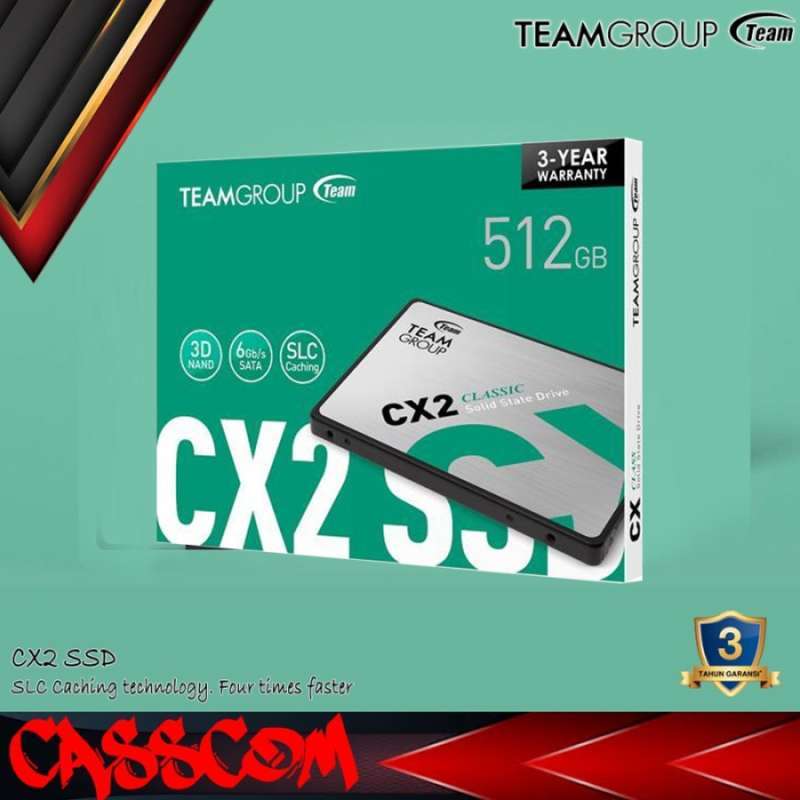 TEAM CX2 SATA 512GB SSD 10個 Amazon | TEAMGROUP (旧称 Team) 内蔵