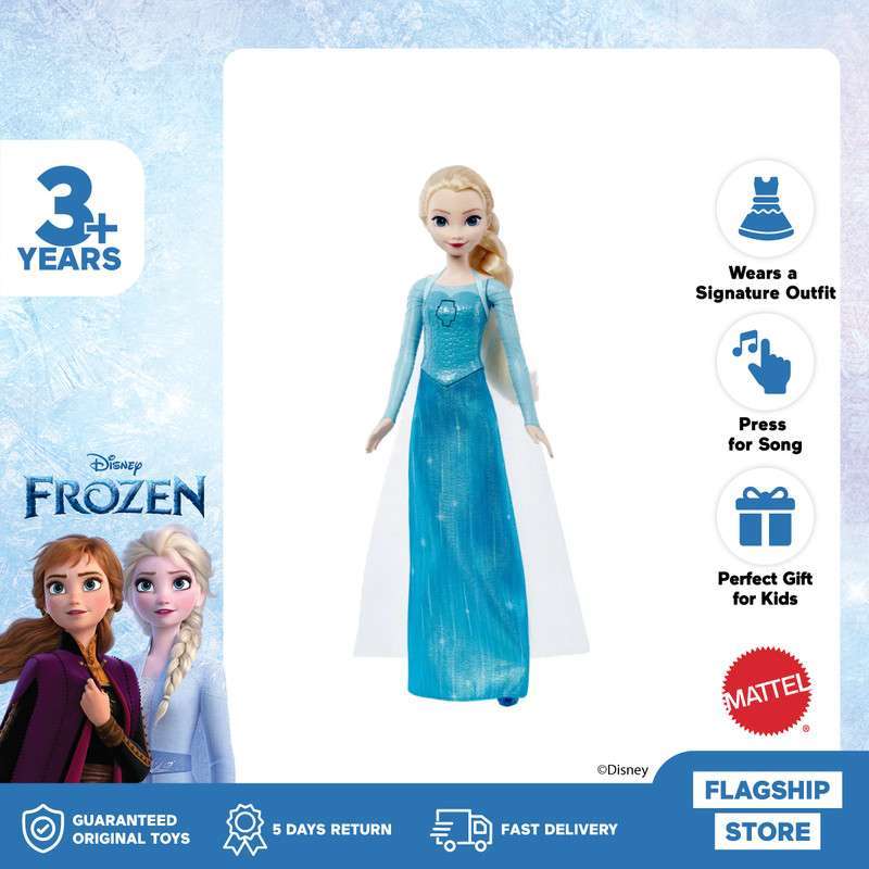 Jual Disney Frozen Singing Elsa Doll Mainan Boneka Anak - Main Image