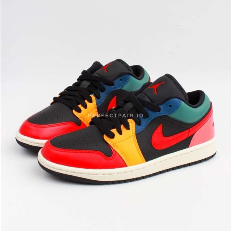 Jual Air Jordan Low SE Black Multi (w) 100% Original Bnib Di