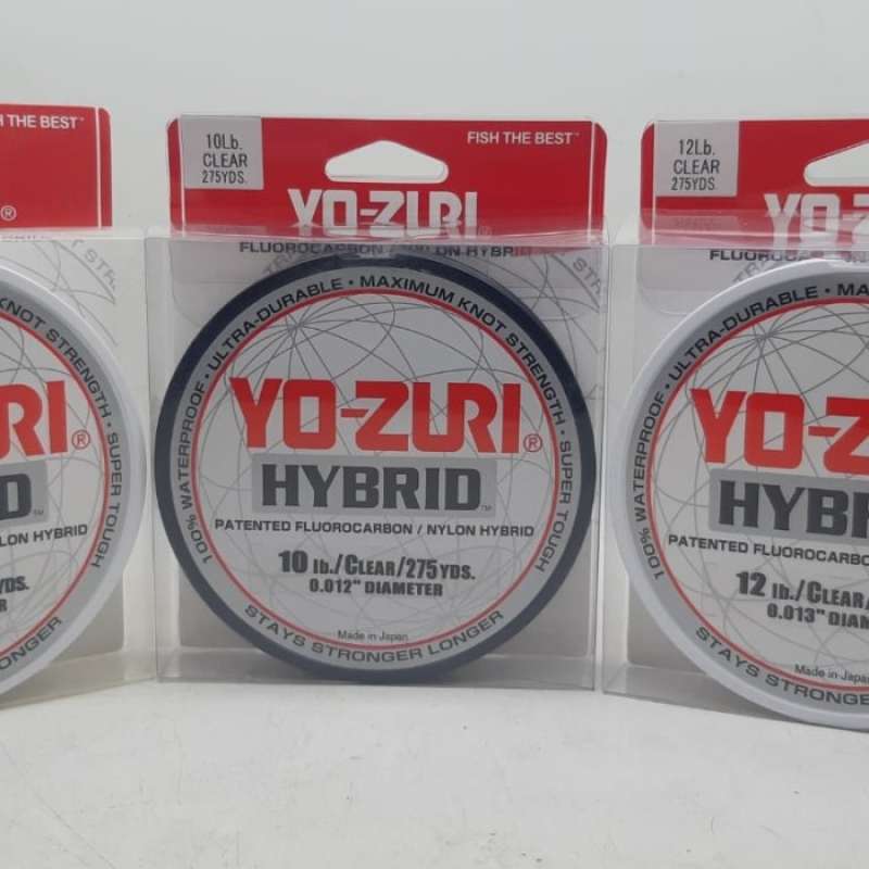 Promo Senar Pancing Yozuri Hybrid Fluorocarbon - 15lb, 275yds