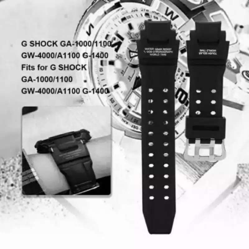 Promo STRAP TALI JAM TANGAN CASIO G SHOCK GA 1000 GA1000 GA
