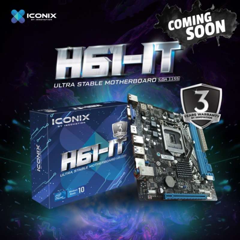 Jual Motherboard Iconix H61 Socket 1155 Harga Murah Kualitas Terbaik November 2024