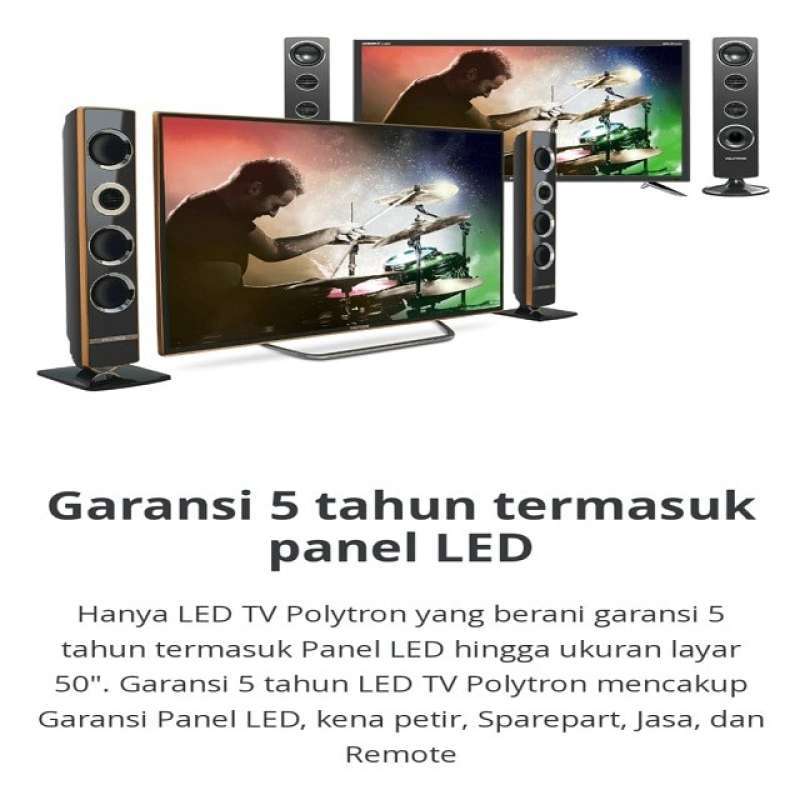 Tv led plus speaker cheap