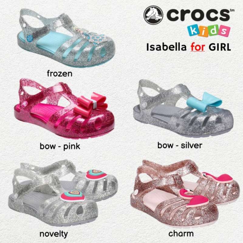 Jual TERLARIS CROCS ANAK PEREMPUAN SEPATU SANDAL ANAK CROCS